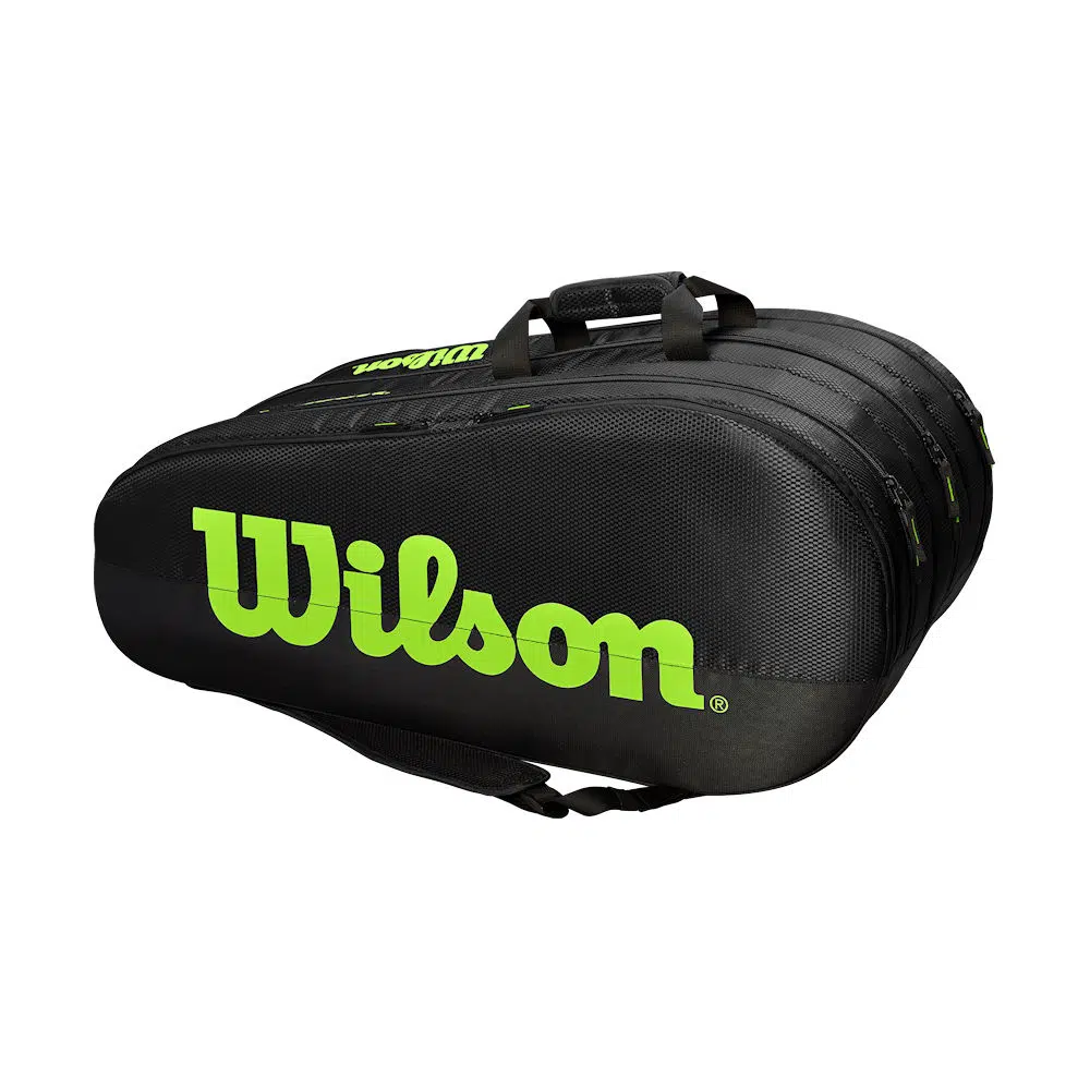 Quagga pellet markeerstift Wilson Team 3 Comp Black/Green - Racketshop de Bataaf